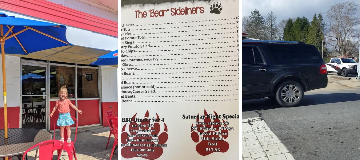 Black Bear Cafe Menu