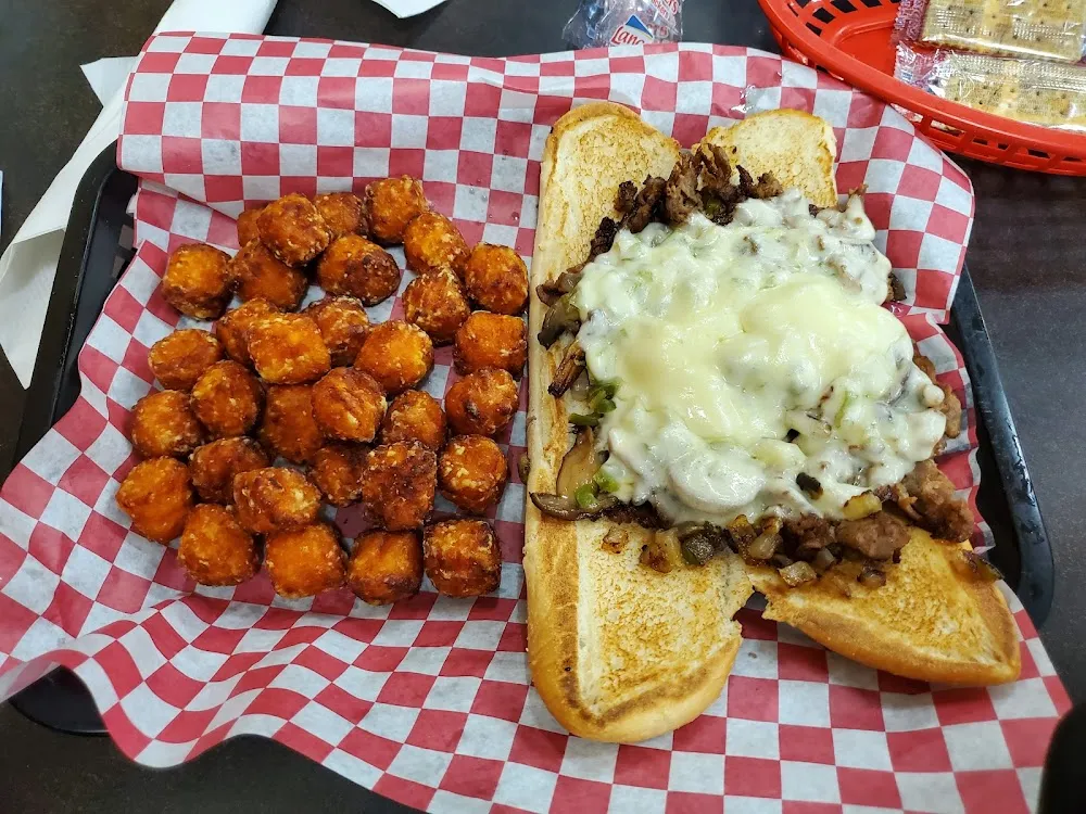 Grilled Cheese w Fries or Tots